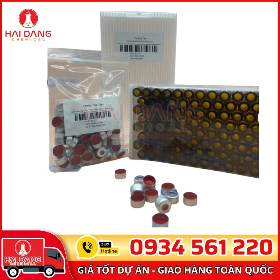 Autosampler Vial - Lọ đựng mẫu 2mL màu nâu, nắp vặn, hãng ALWSCI - TQ