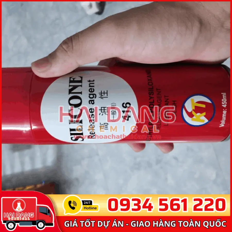 Silicon Release Agent 416 – Dầu Tách Khuôn Gốc Silicone Nhanh Khô