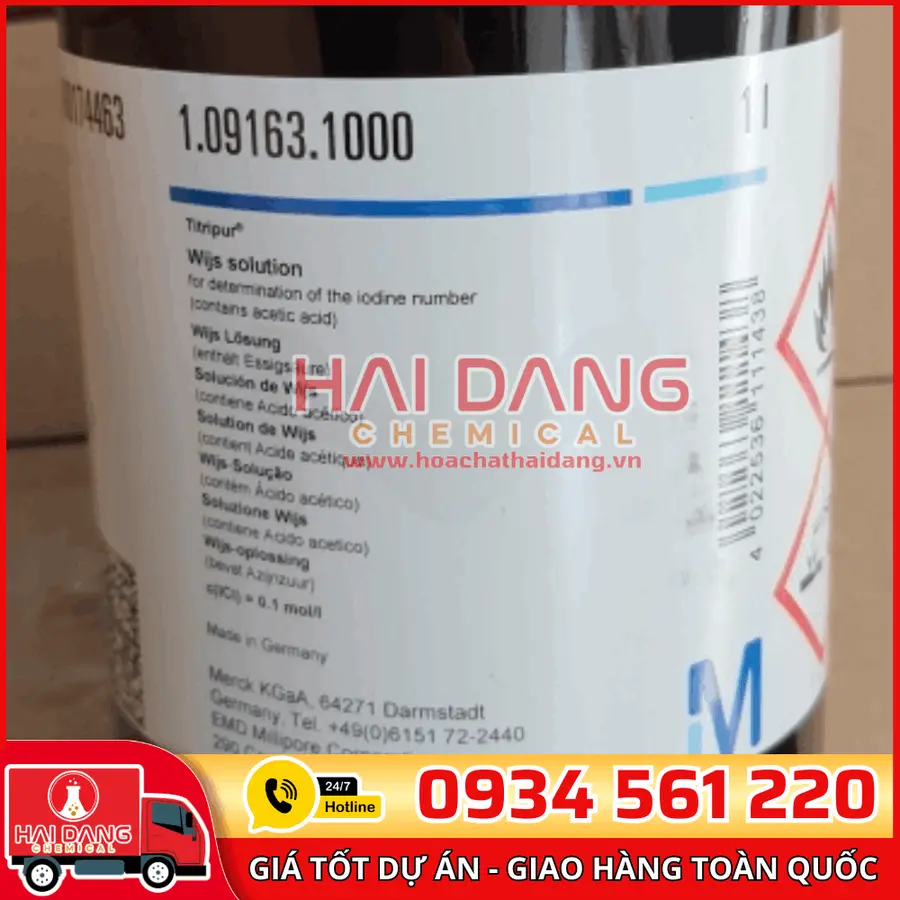 Wijs Solution lọ 1L - Merck