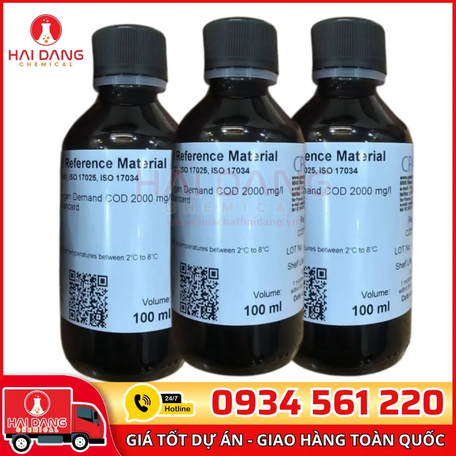 Dung Dịch Chuẩn COD 2000mg/L 100mL – CPAchem