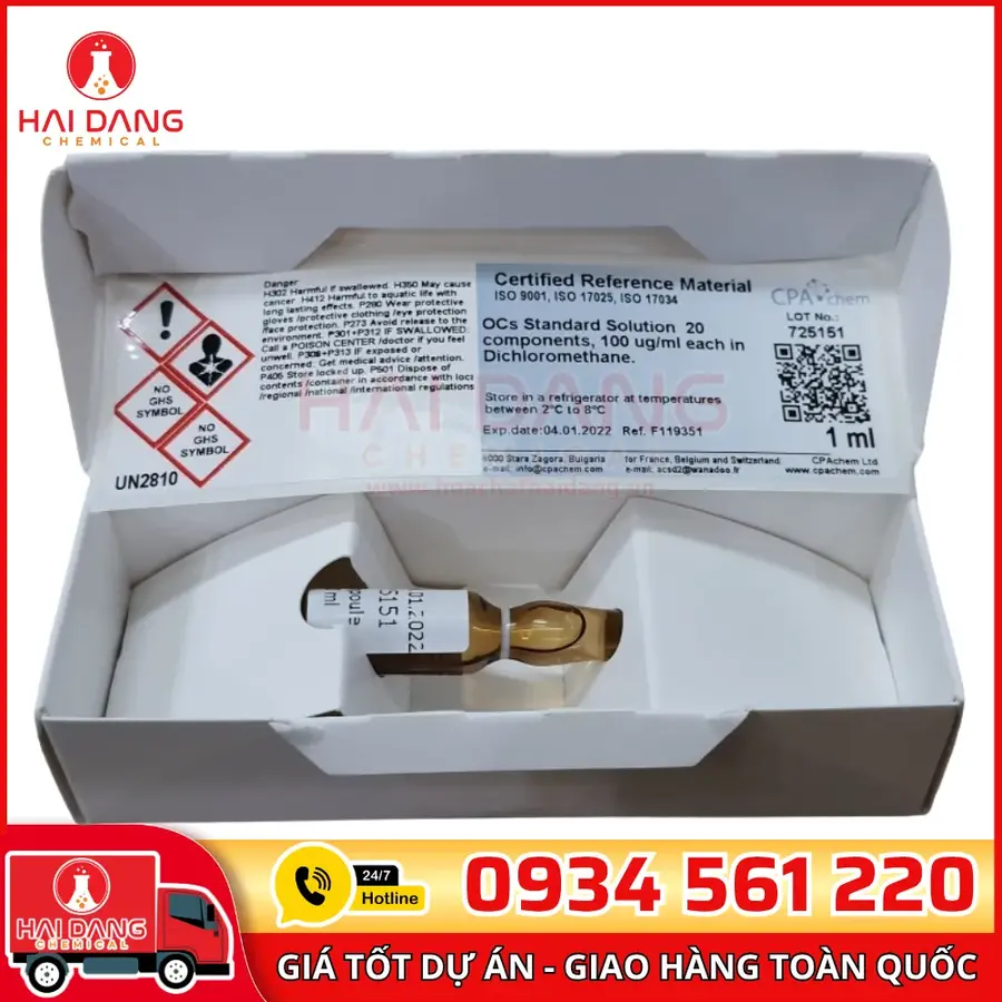 Dung Dịch Chuẩn Mix OCs 20 Thành Phần 100µg/mL CPAchem