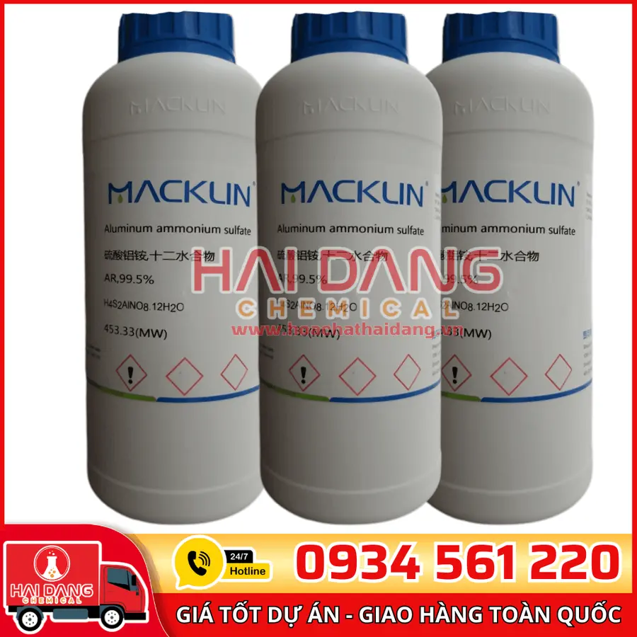 Aluminum ammonium sulfate 500g – Macklin