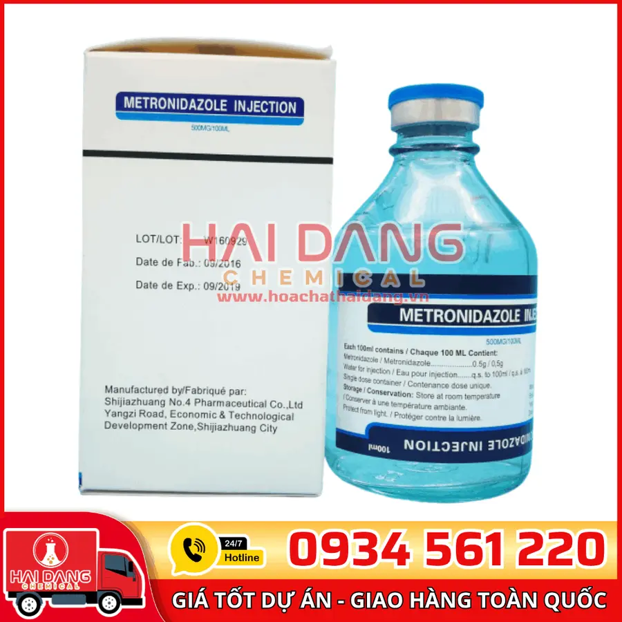 Metronidazole Trung Quốc – Nguyên Liệu Kháng Khuẩn, Trị Nhiễm Trùng