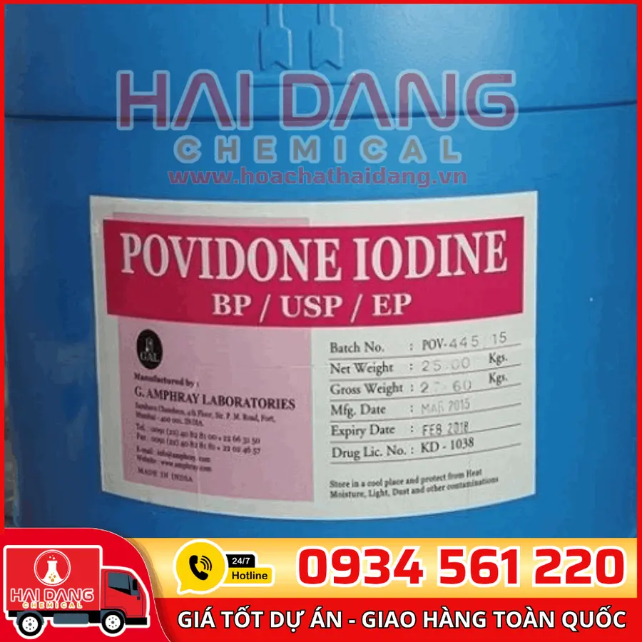 Pvp Iodine Amparey Ấn Độ