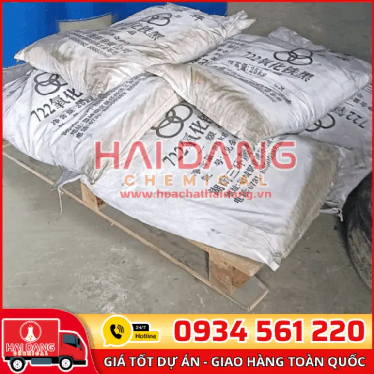 Iron Oxide Black (Oxit Sắt Đen) Cl₃FeH₁₂O₆ Trung Quốc