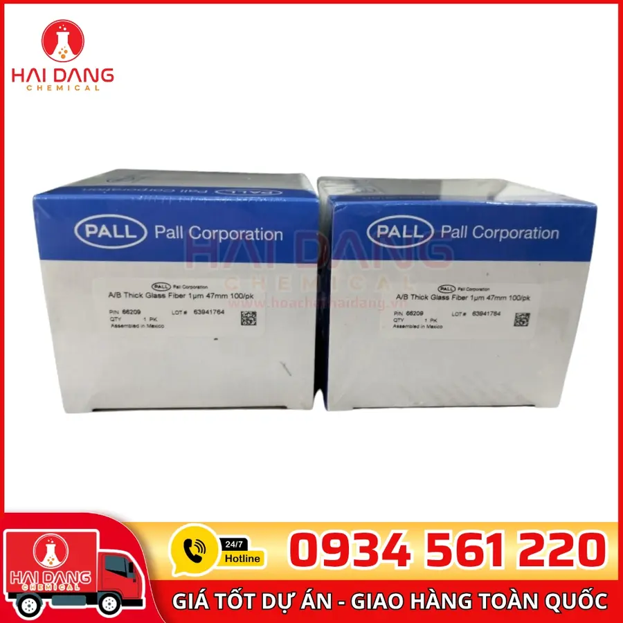 Giấy Lọc Sợi Thủy Tinh A/B – 1µm – Ø47mm – Pall, Mỹ
