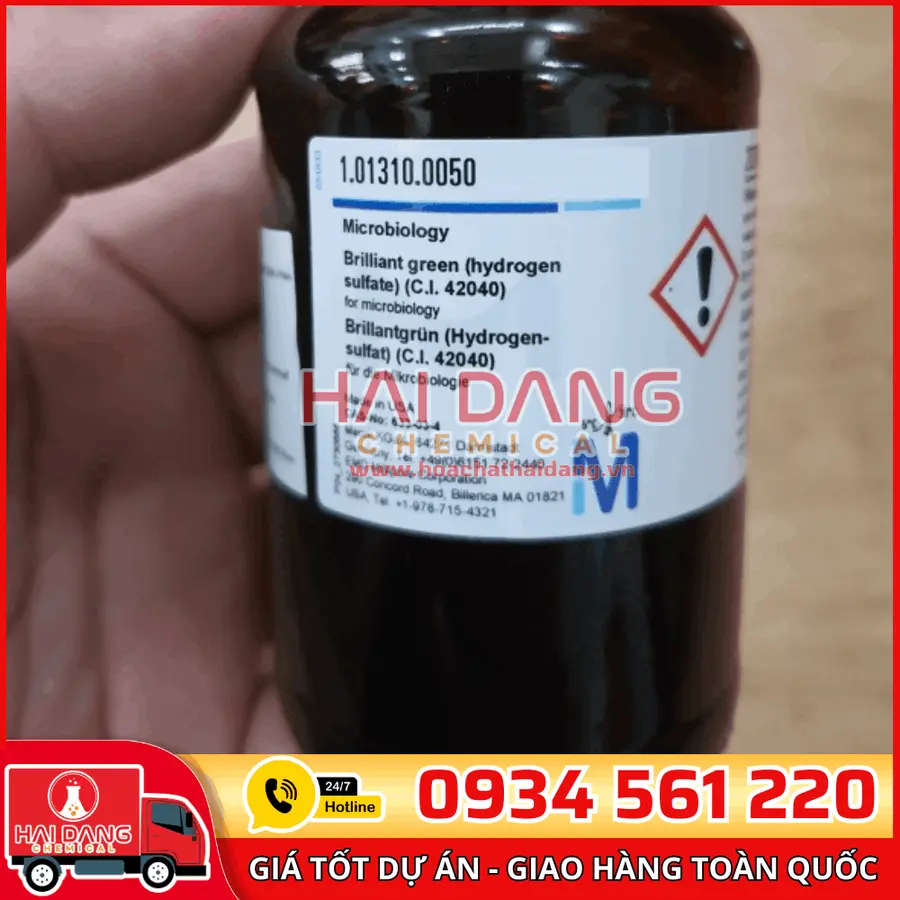 Brilliant Green (hydrogen sulfate) lọ 50g - Merck