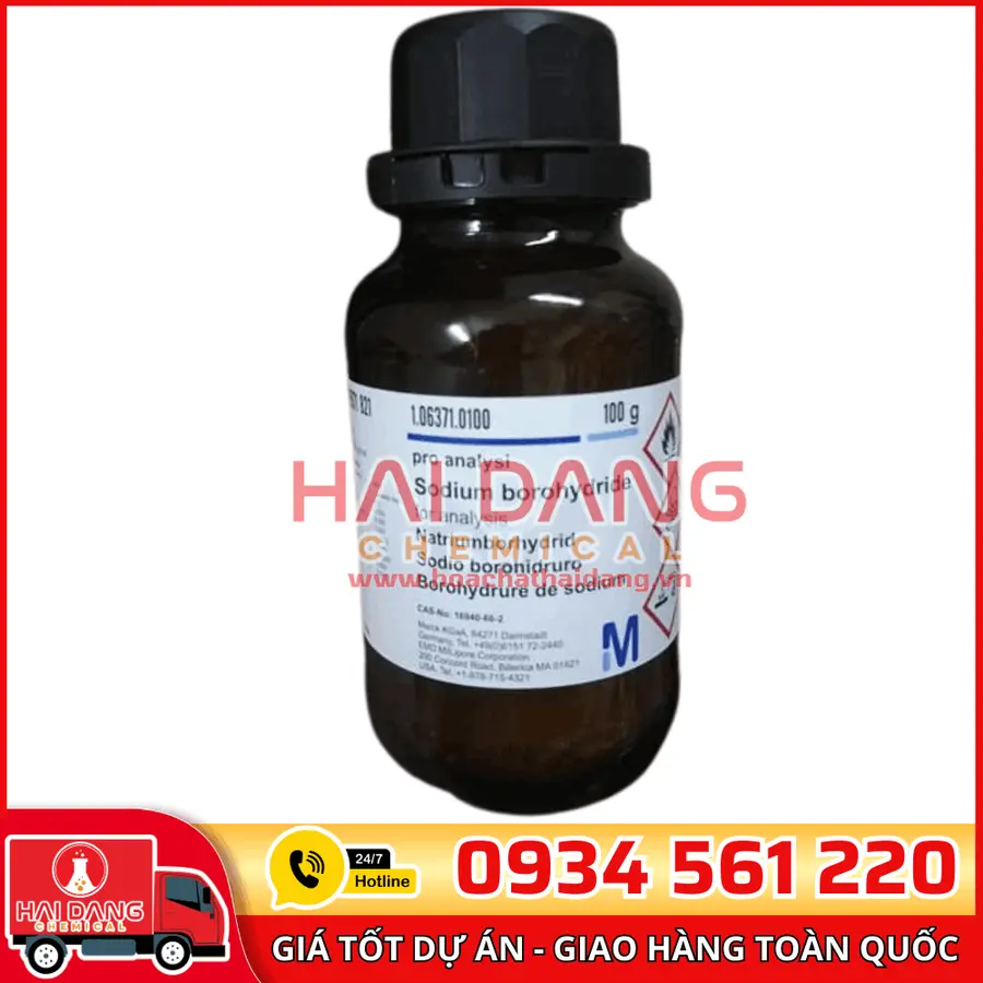Sodium Borohydride – NaBH₄ lọ 100g - Merck