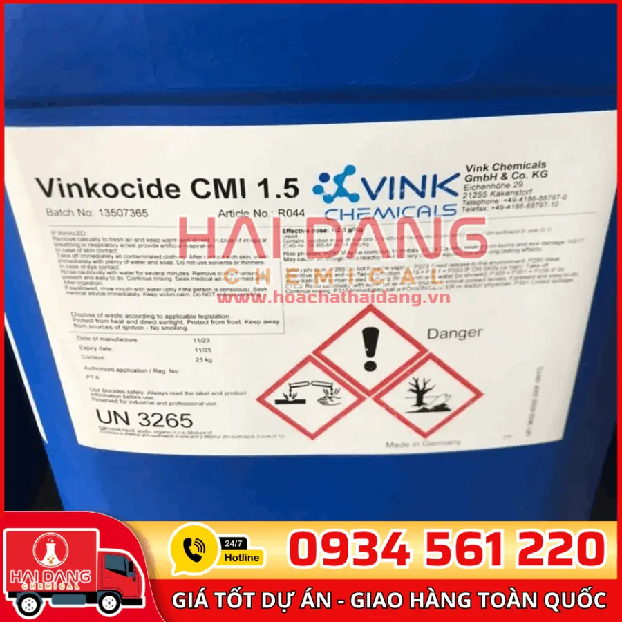 CMI – Chất Bảo Quản Chống Vi Khuẩn Trong Tẩy Rửa