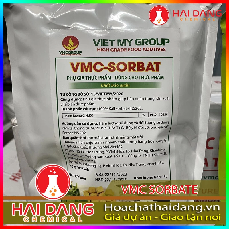 Phụ Gia Bảo Quản Chống mốc Vmc Sorbate