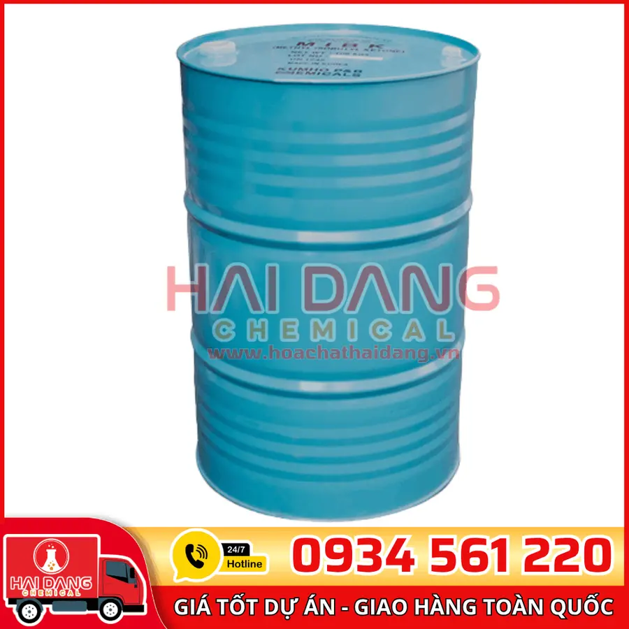 Dung Môi MIBK Methyl Isobutyl Ketone C₆H₁₂O Hàn Quốc