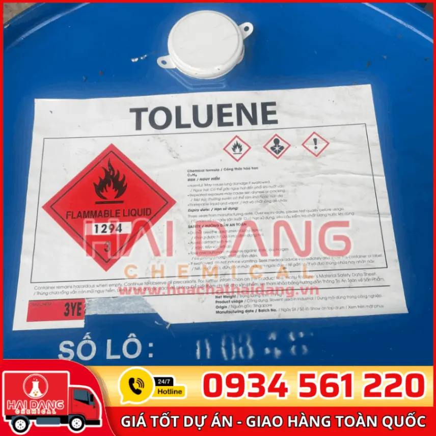 Dung Môi Toluene C7H8 Singapore