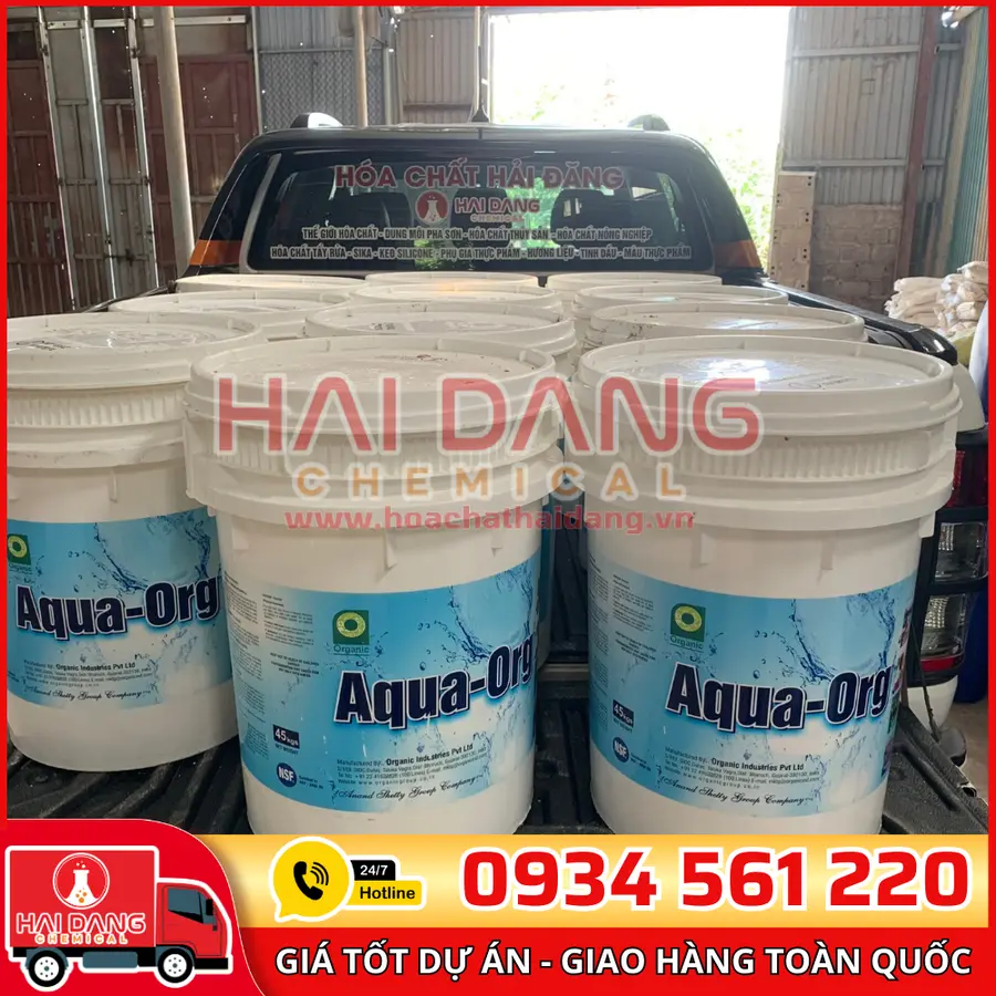 Chlorine Aqua ORG 70% Ấn Độ | Hóa Chất Hải Đăng | Giá Tốt Giao Nhanh