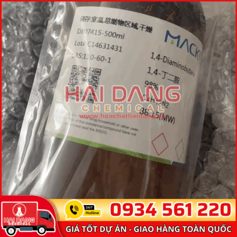 1,4-Diaminobutane 500ml - Macklin 