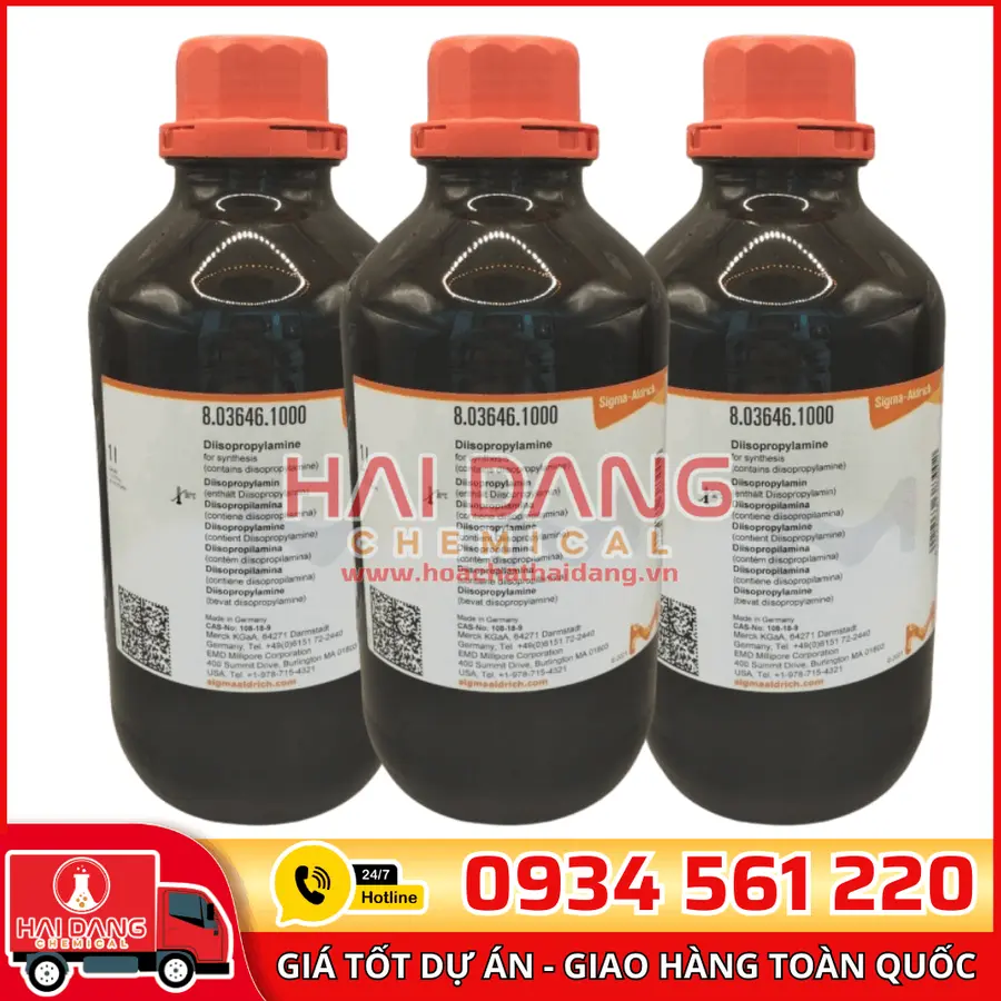 Diisopropylamine for synthesis lọ 1L – Merck