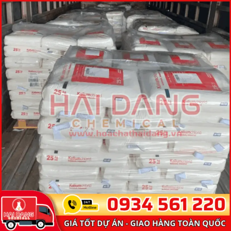 Kalium Chlorid KCl 99% Đức