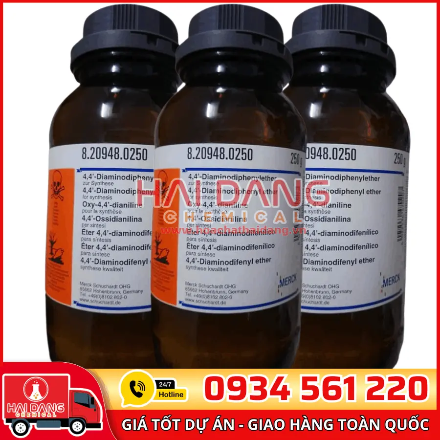 4,4'-Diaminodiphenyl ether lọ 250g - Merck