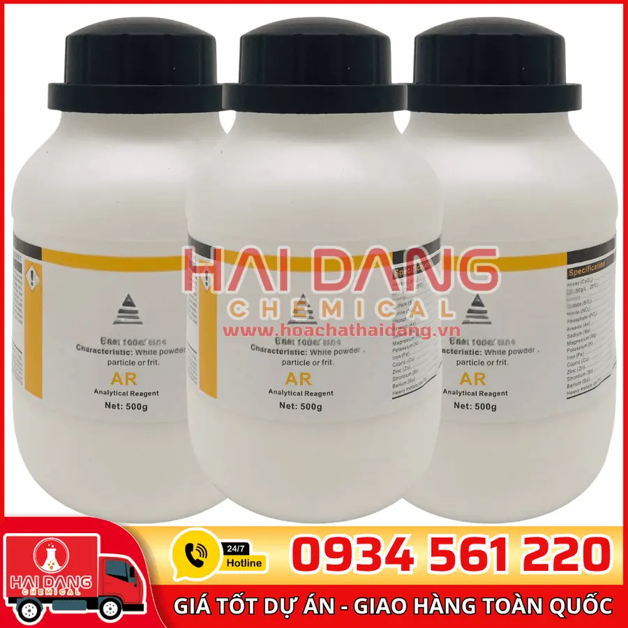 Calcein C₃₀H₂₆N₂O₁₃, lọ 500g - hãng Xilong