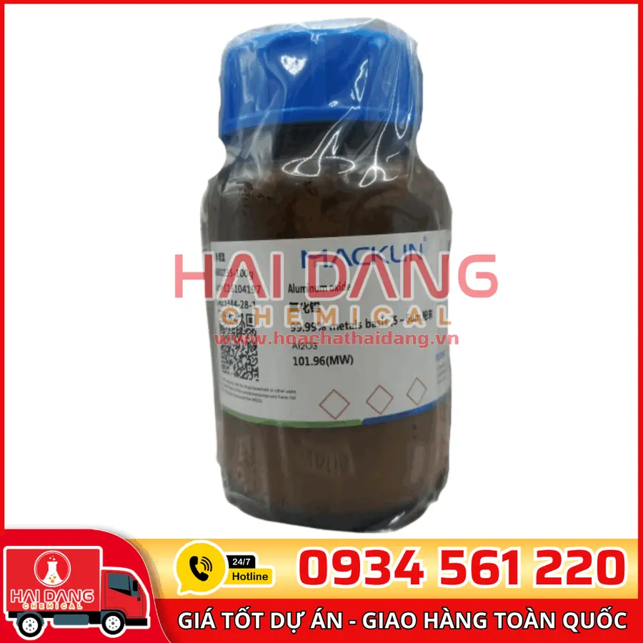 Aluminum oxide, 99.99% metals basis ,5～6μm 25g/ 100g/ 500g/ 2.5Kg/ 25Kg - Macklin