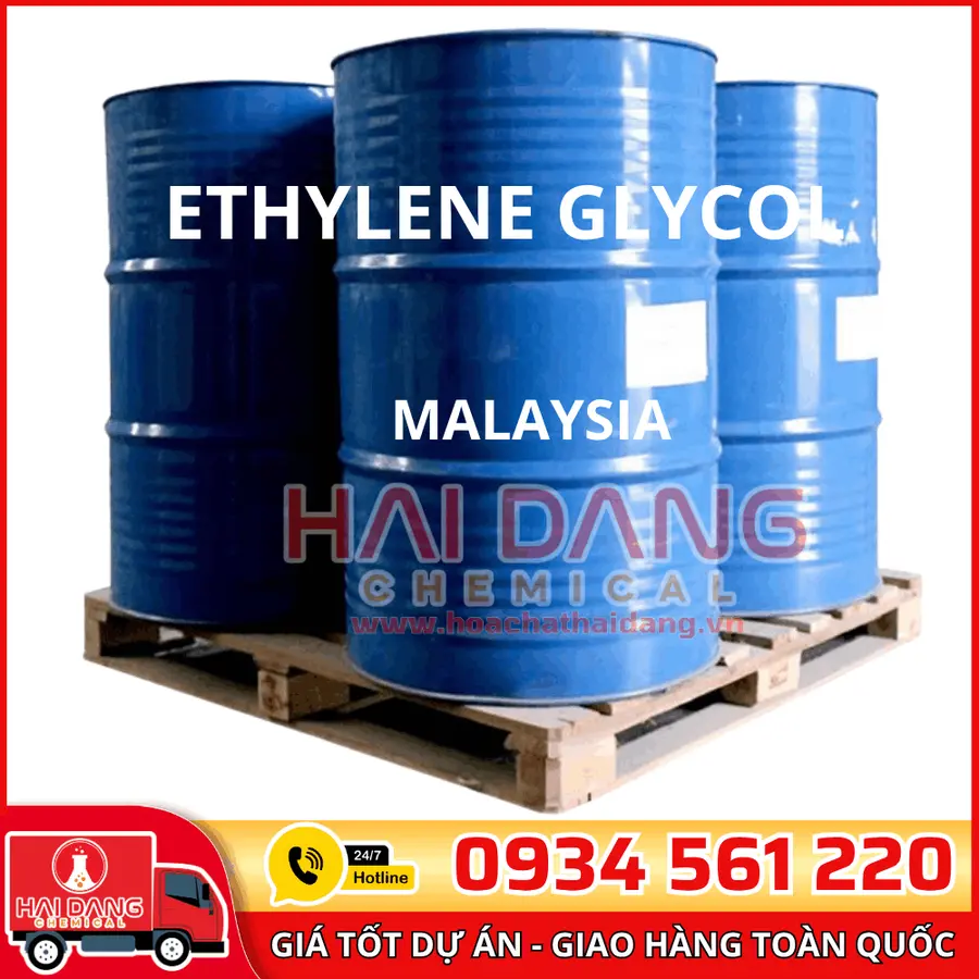 Dung Môi EGBE Ethylene Glycol Monobutyl Ether C6H14O2 Malaysia Phuy 180kg
