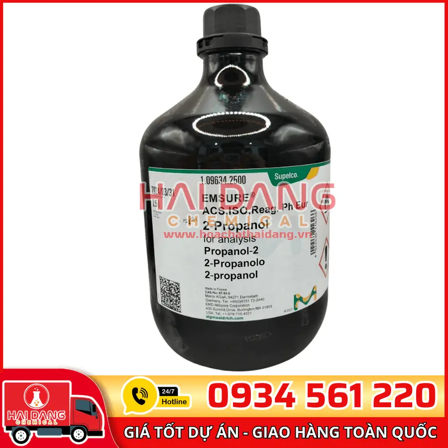 2-Propanol lọ 2.5L - Merck
