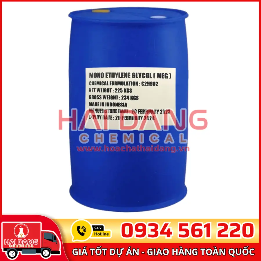 Mono Ethylene Glycol (MEG) Indonesia Phuy 225kg