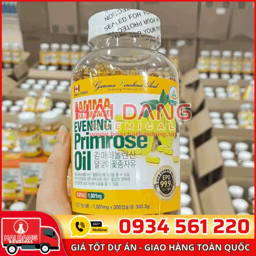 Tinh Dầu Hoa Anh Thảo Trung Quốc 25Kg Thùng Dược Phẩm