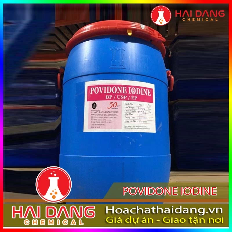 Hóa Chất Thủy Sản Pvp Iodine Amparey