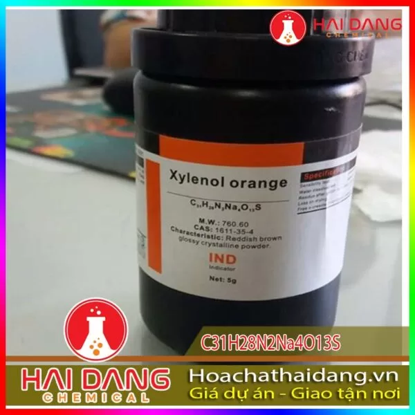 Hóa Chất Thí Nghiệm Xylenol Orange (C31H30N2Na2O13S)