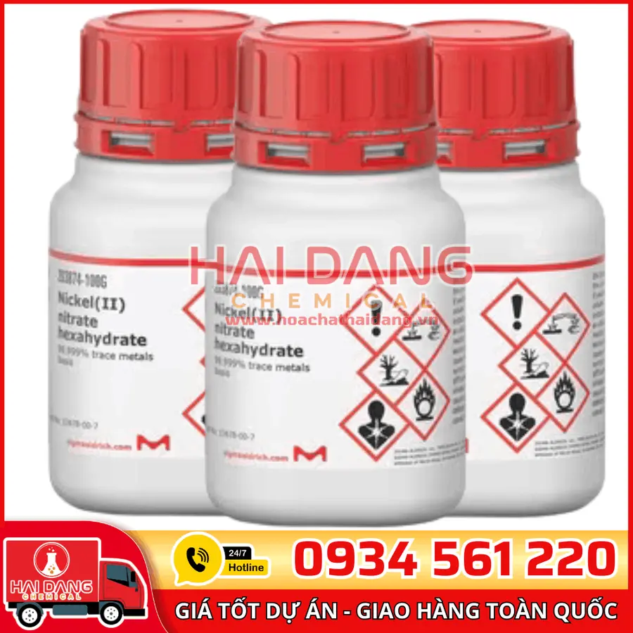 Nickel(II) nitrate hexahydrate, lọ 200g – Merck