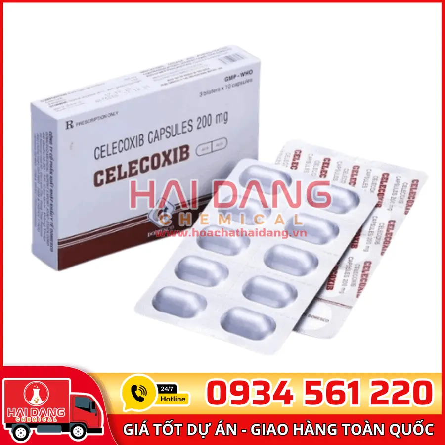 Celecoxib Ấn Độ – Nguyên Liệu Điều Chế Thuốc Giảm Đau Kháng Viêm