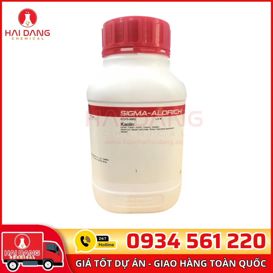 Kaolin lọ 500g, hãng Sigma