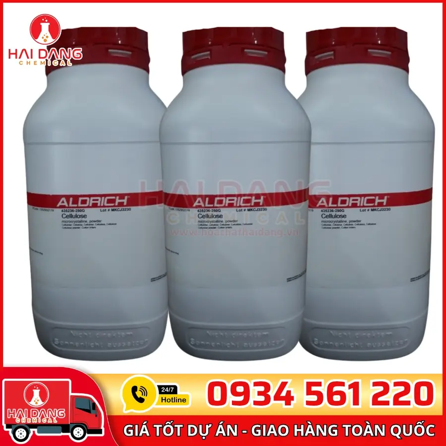 Cellulose Microcrystalline lọ 250g, hãng Sigma