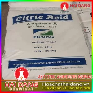 Phụ Gia Thực Phẩm Axit Citric Monohydrate