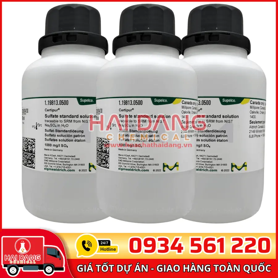 Di-Sodium hydrogen phosphate dodecahydrate lọ 1kg - Merck