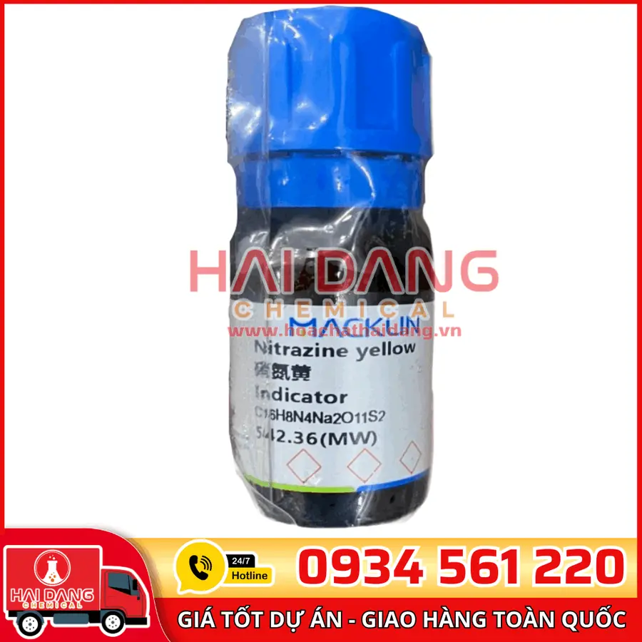 Nitrazine yellow, Indicator 5g – Macklin