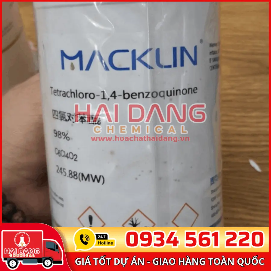 Tetrachloro-1,4-benzoquinone 500g – Macklin