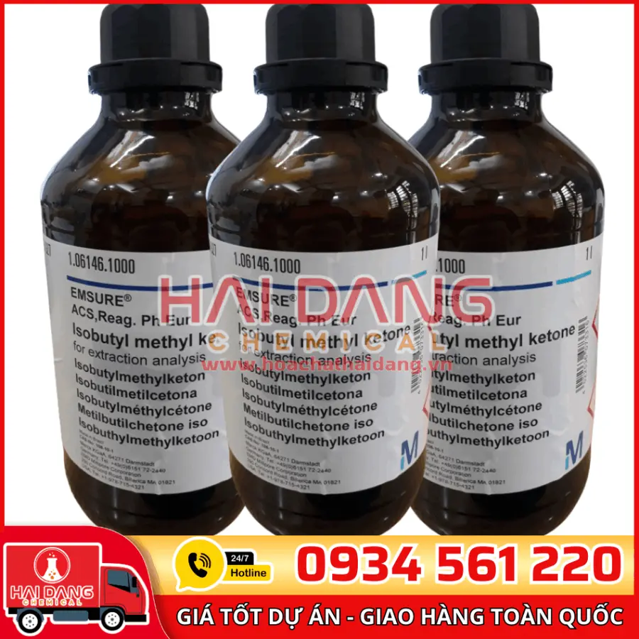 Isobutyl Methyl Ketone (MIBK) lọ 1L - Merck