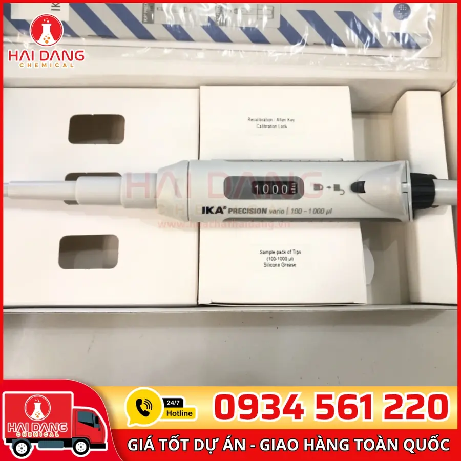 Micropipet 100–1000 µL – Hãng IKA – Đức