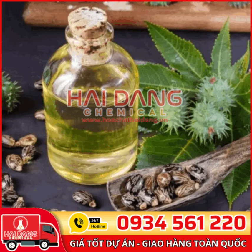 Castor Oil HC Tây Ban Nha – Nguyên Liệu Dưỡng Da, Dưỡng Tóc