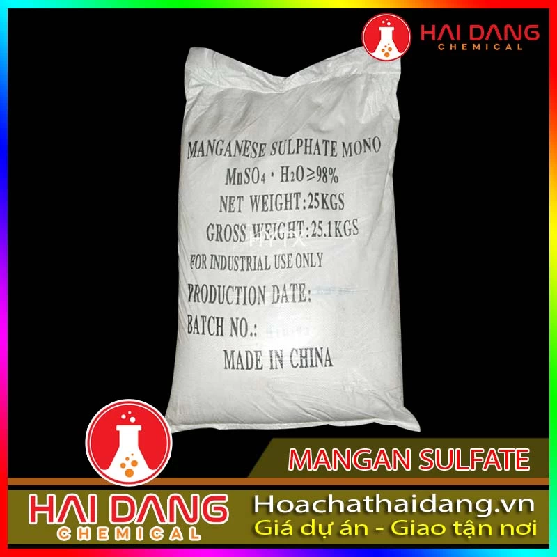 Hóa Chất Thủy Sản Mangan Sulfate MnSO4