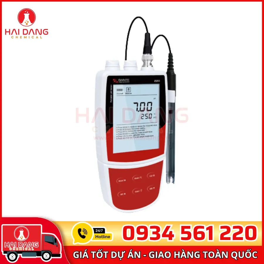Máy đo pH/Oxy hòa tan pH/DO Meter, hãng PEAK Instruments Inc - Mỹ