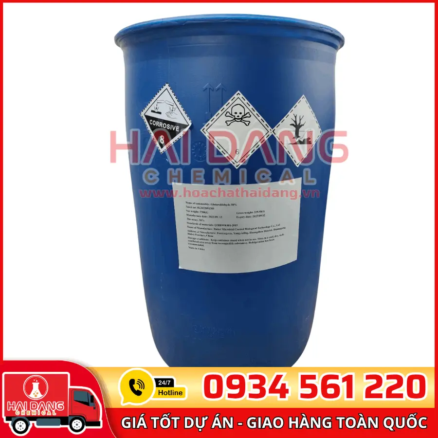 Glutaraldehyde China 50%