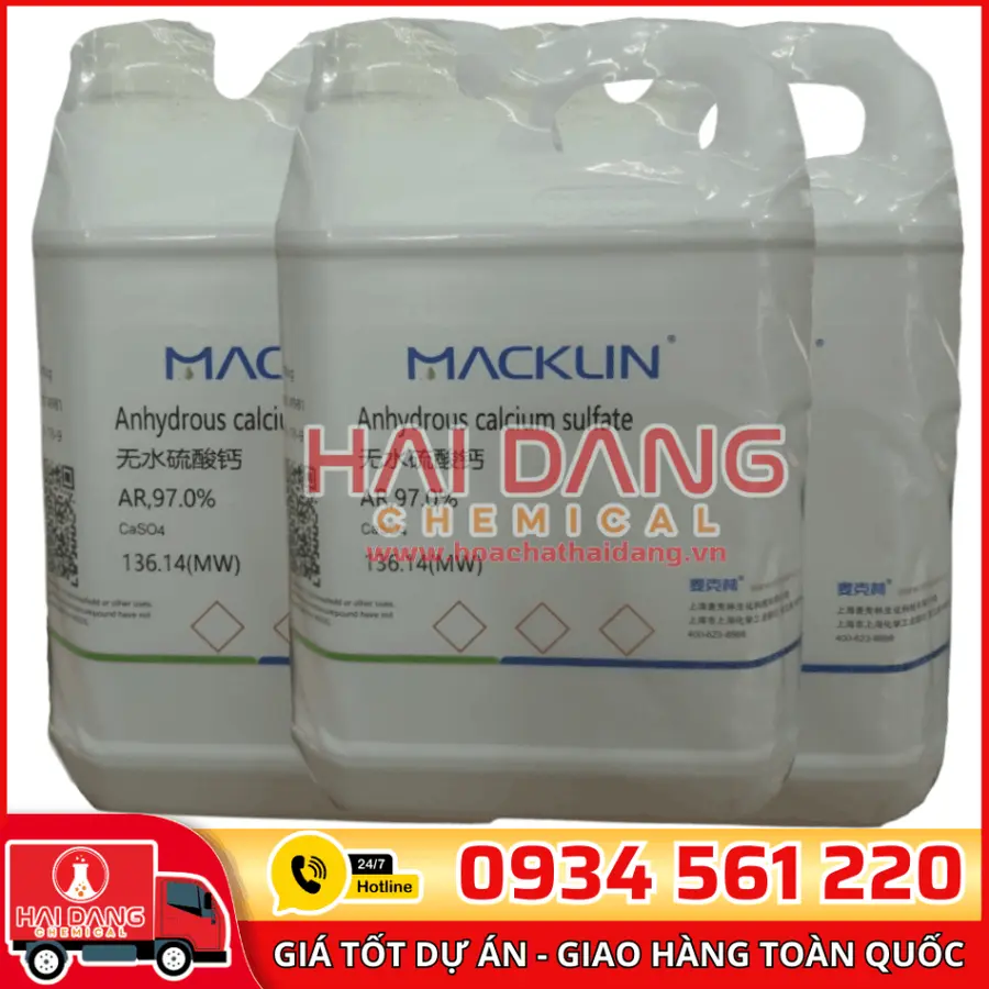Anhydrous calcium sulfate 1kg - Macklin