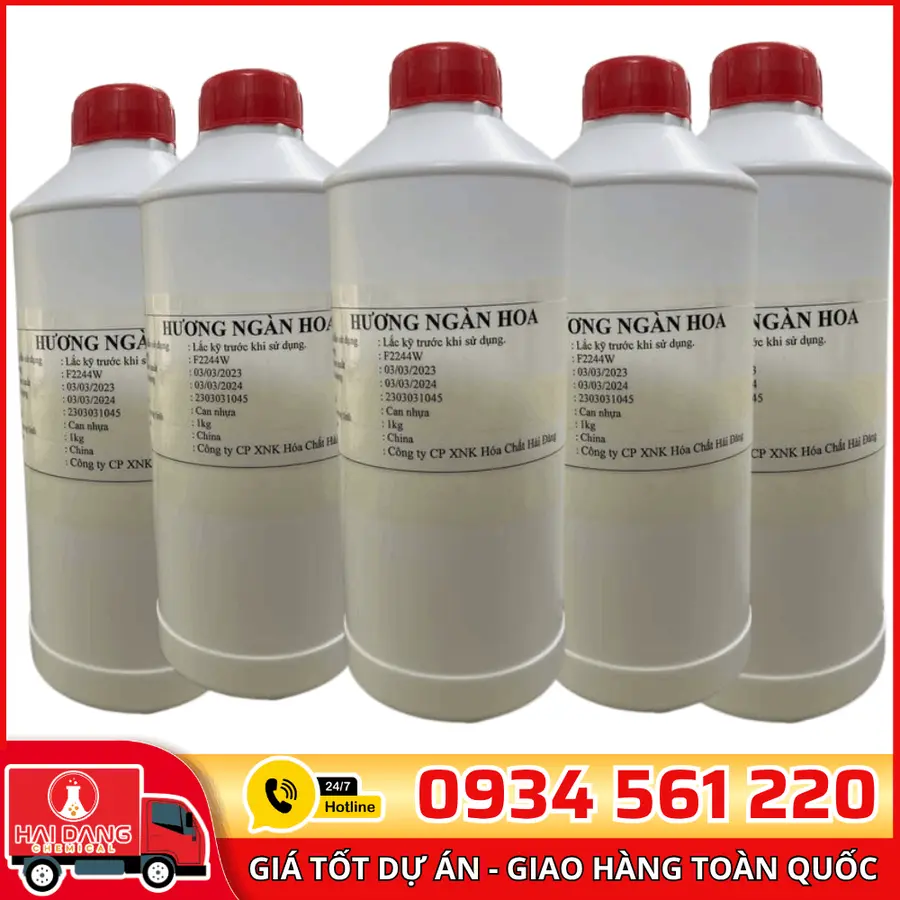Hương Ngàn Hoa – Mùi Hương Hoa Dịu Ngọt Cho Sản Phẩm Tẩy Rửa