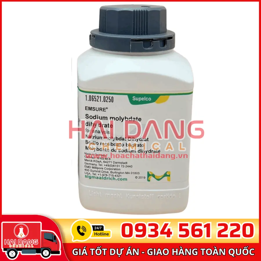 Sodium Molybdate Dihydrate lọ 250g - Merck