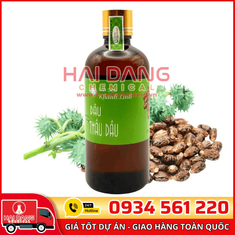 Dầu Thầu Dầu HC Tây Ban Nha – Chuẩn Dược Phẩm Chất Lượng Cao
