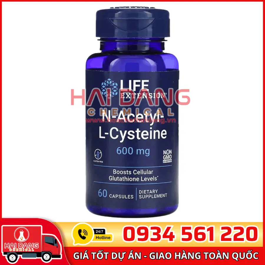 N-Acetyl L-Cysteine Trung Quốc – Hoạt Chất Long Đờm, Giải Độc Gan