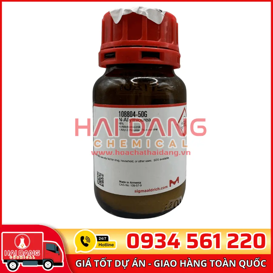 N-Allylthiourea 98% lọ 50g, hãng Sigma