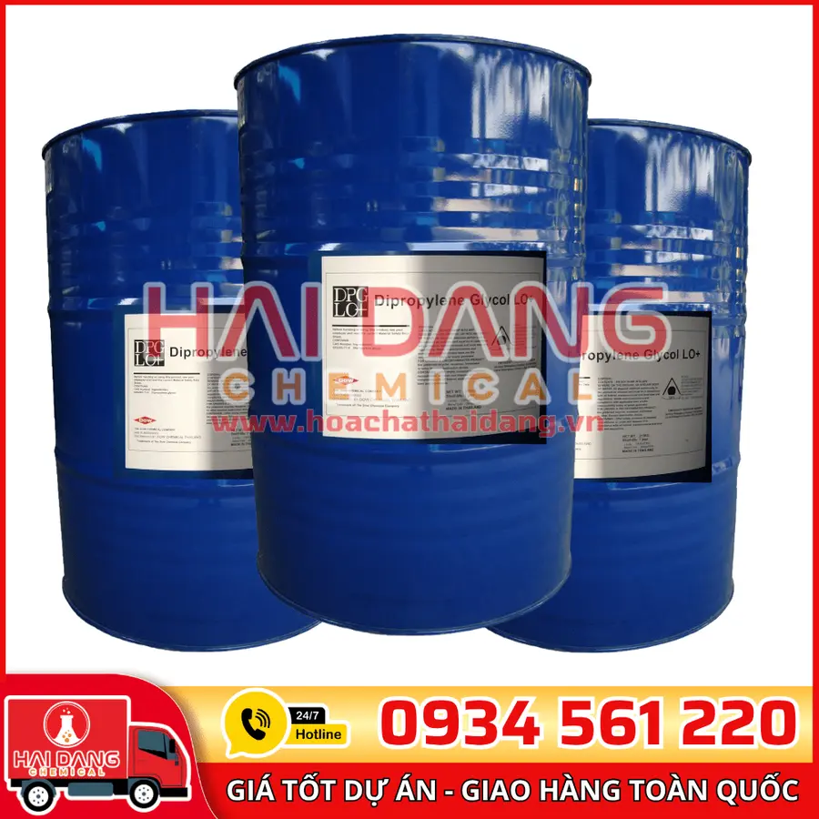 Dipropylene Glycol LO+ (DPG) Thái Lan 210kg